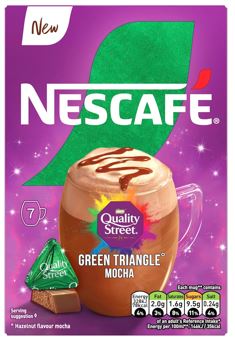 Nescafe Quality Street Choc Hazelnut Mocha 6x7pkx19g